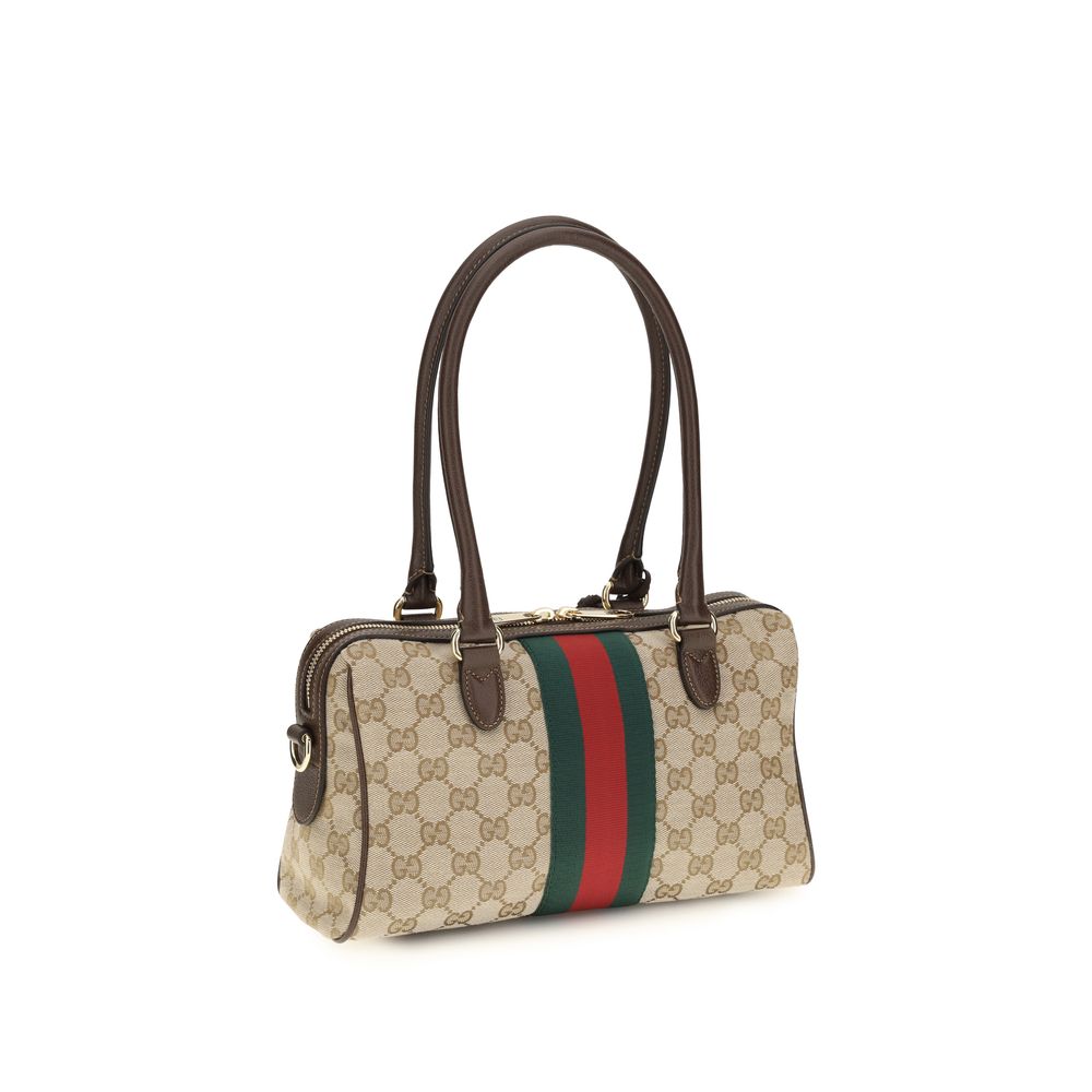 Bolso de tela beige Gucci