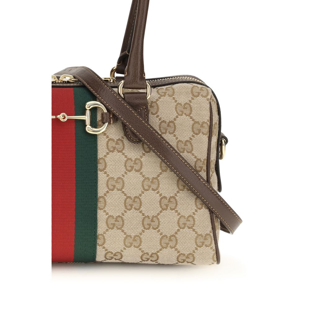 Bolso de tela beige Gucci