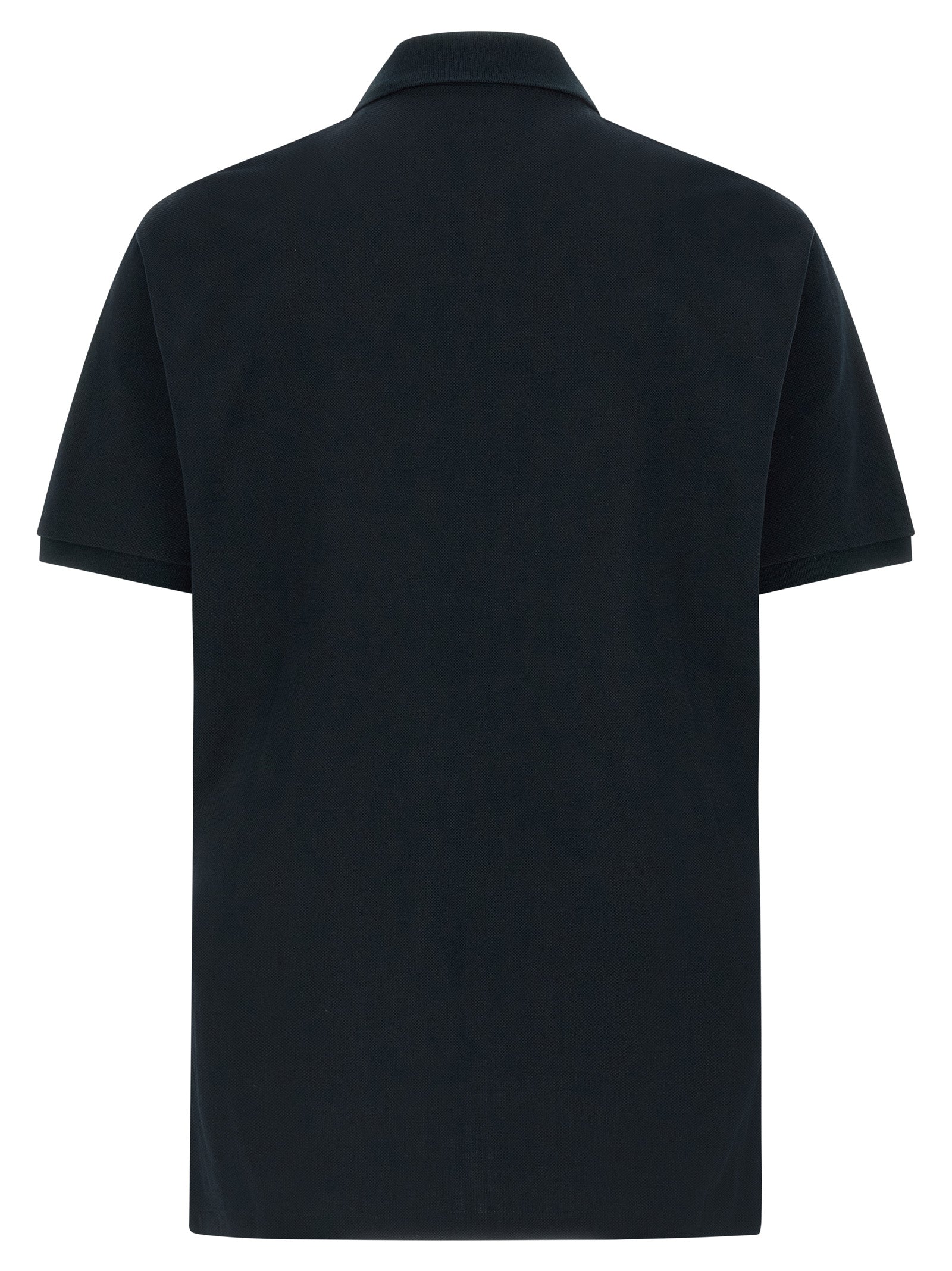 Polo de algodón azul Gucci