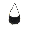 Bolso de Hombro Isabel Marant de Piel de Becerro Negra Bos Taurus