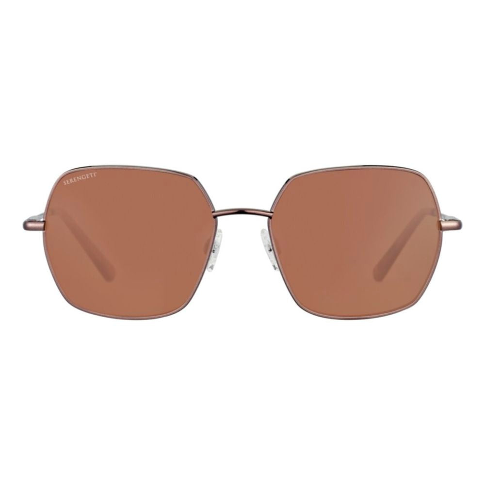 Serengeti Brown Plastic Sunglasses