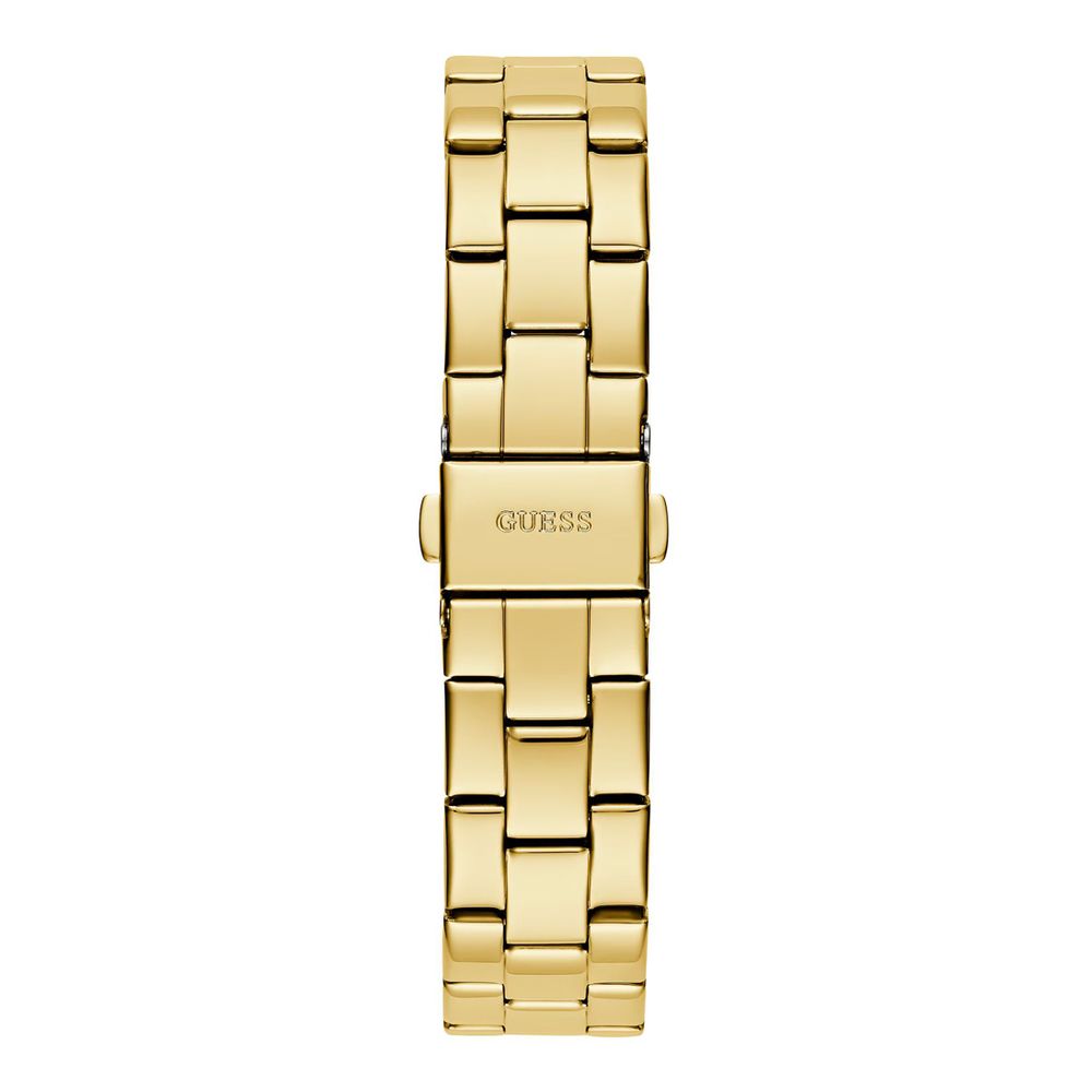 Reloj de vestir Guess de acero inoxidable dorado