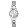 Reloj de vestir de acero inoxidable gris Guess