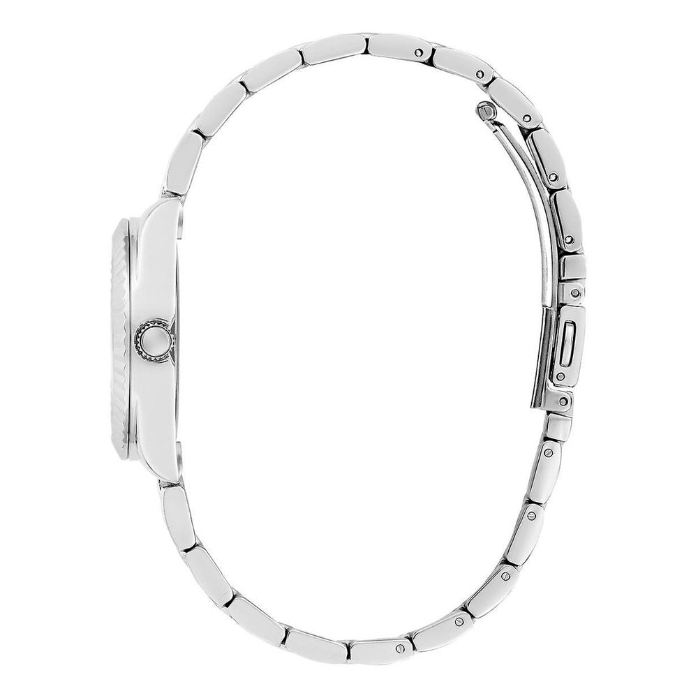 Reloj de vestir de acero inoxidable gris Guess
