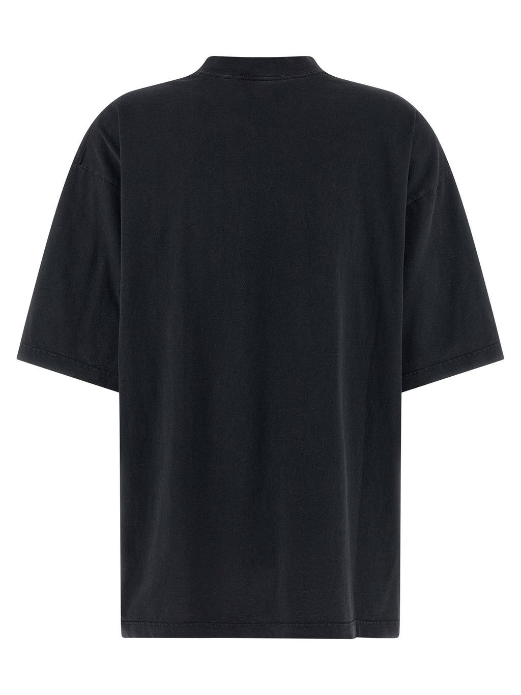 Camiseta Balenciaga de algodón negra