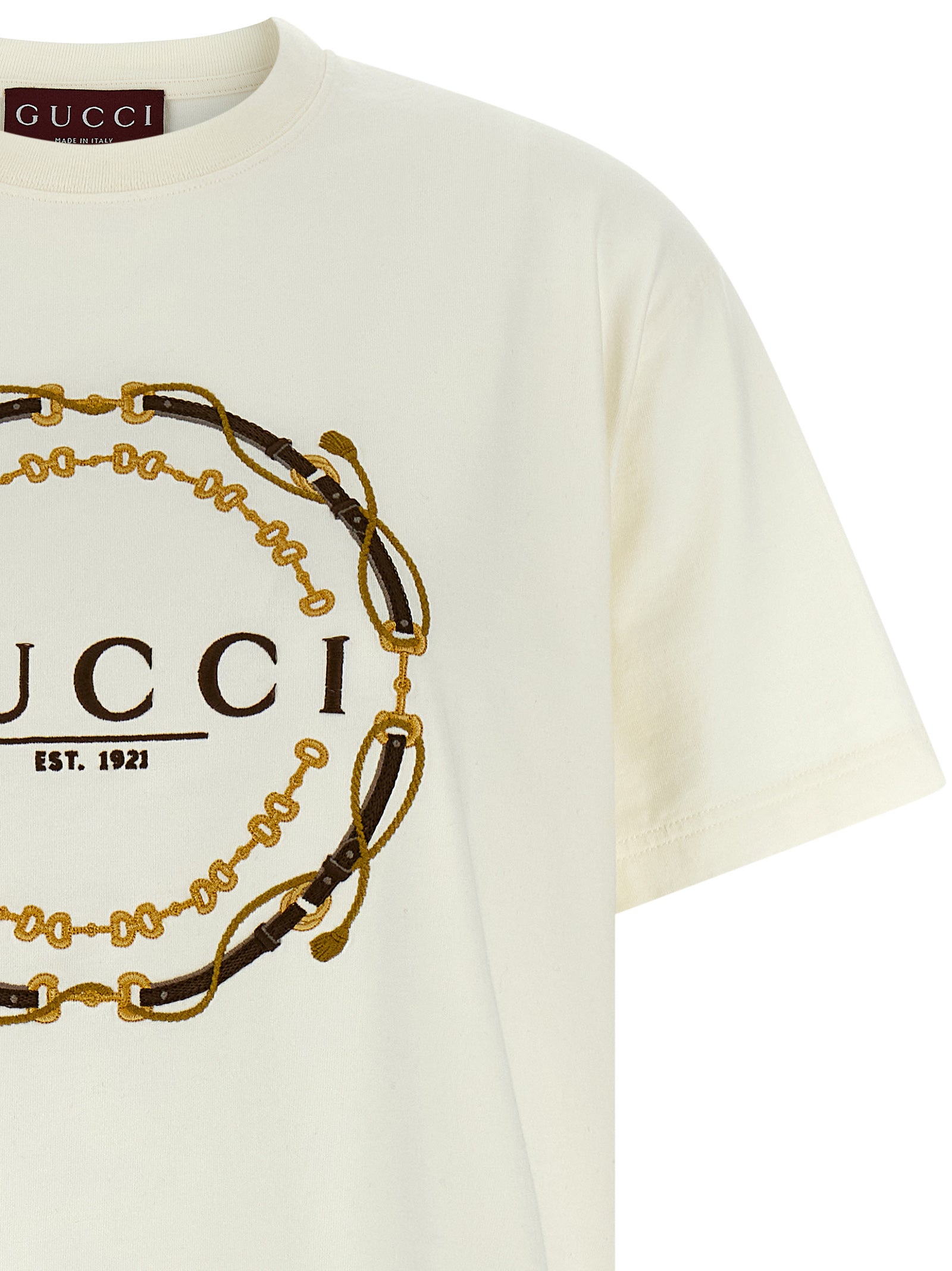 Camiseta Gucci de tela blanca