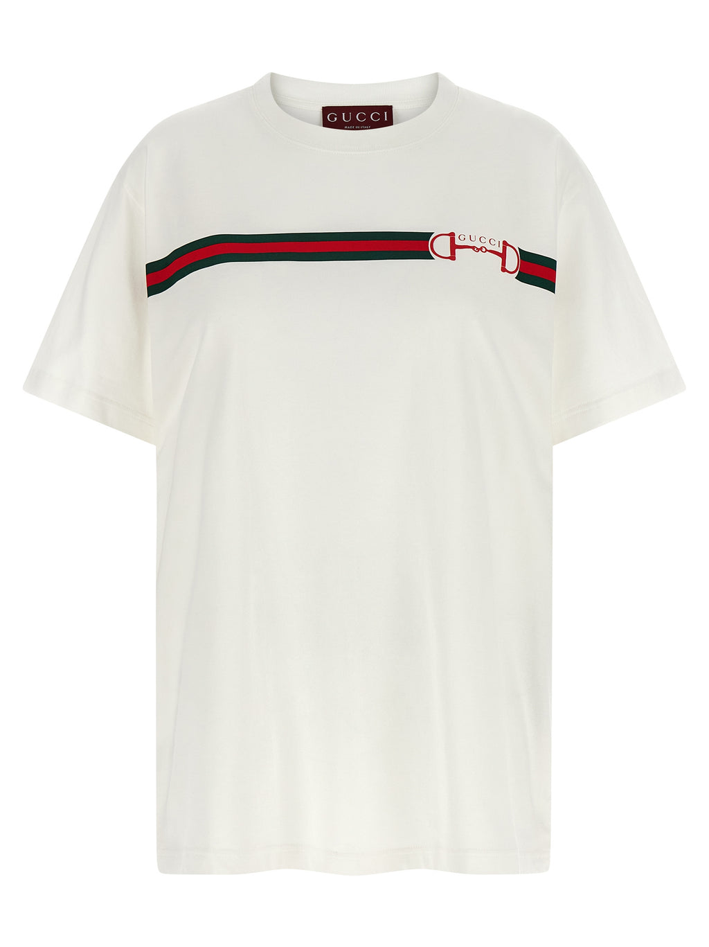 Camiseta Gucci de algodón blanco