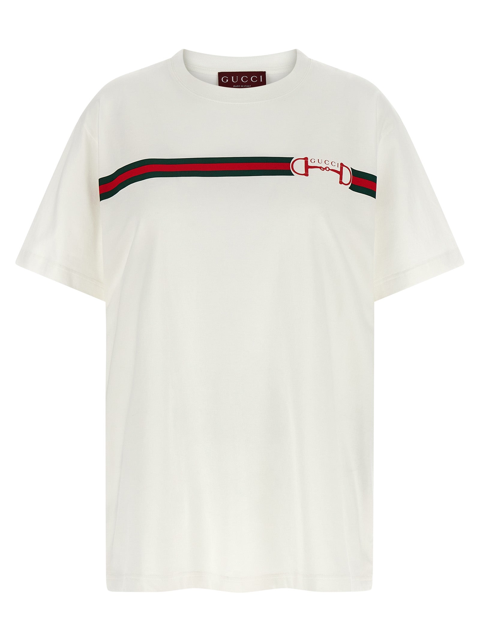 Camiseta Gucci de algodón blanco