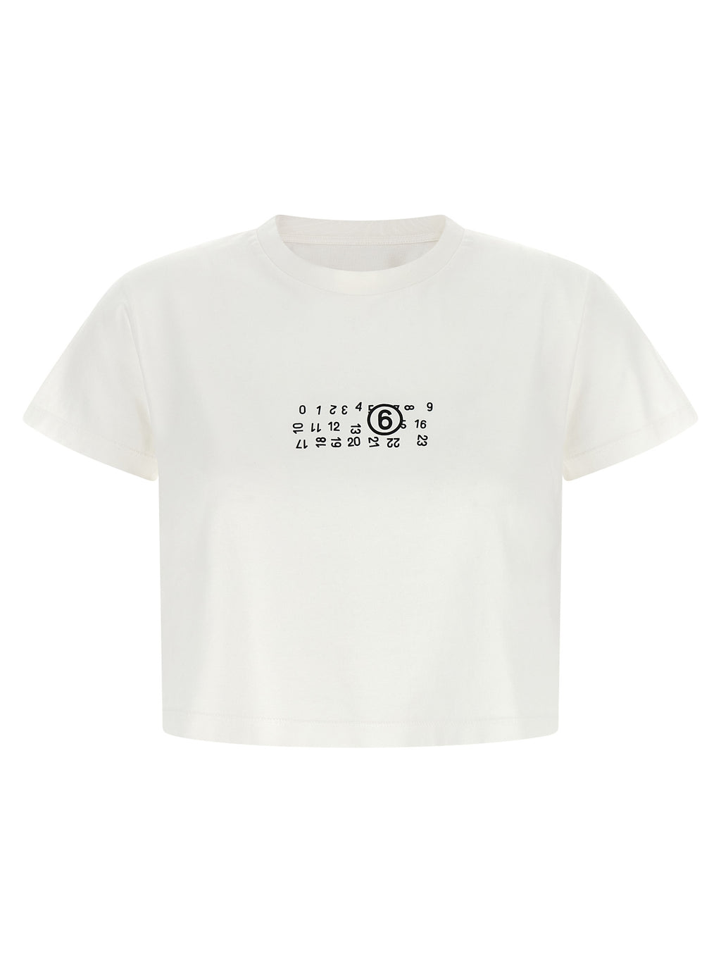 MM6 Maison Margiela White Cotton T-Shirt