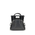 Maison Margiela Black Calf Leather Bos Taurus Shoulder Bag