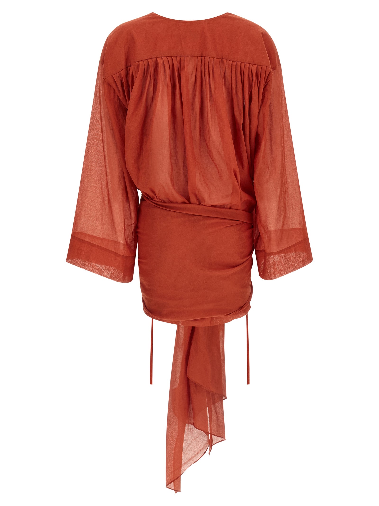 The Andamane Multicolor Cotton Short Dress