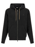 Sudadera de algodón negra de Burberry