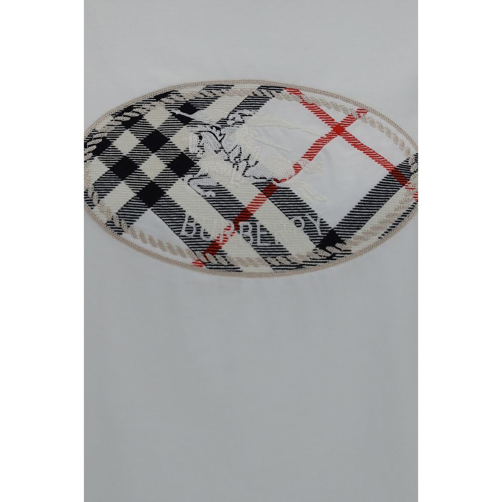 Camiseta Burberry de algodón blanco