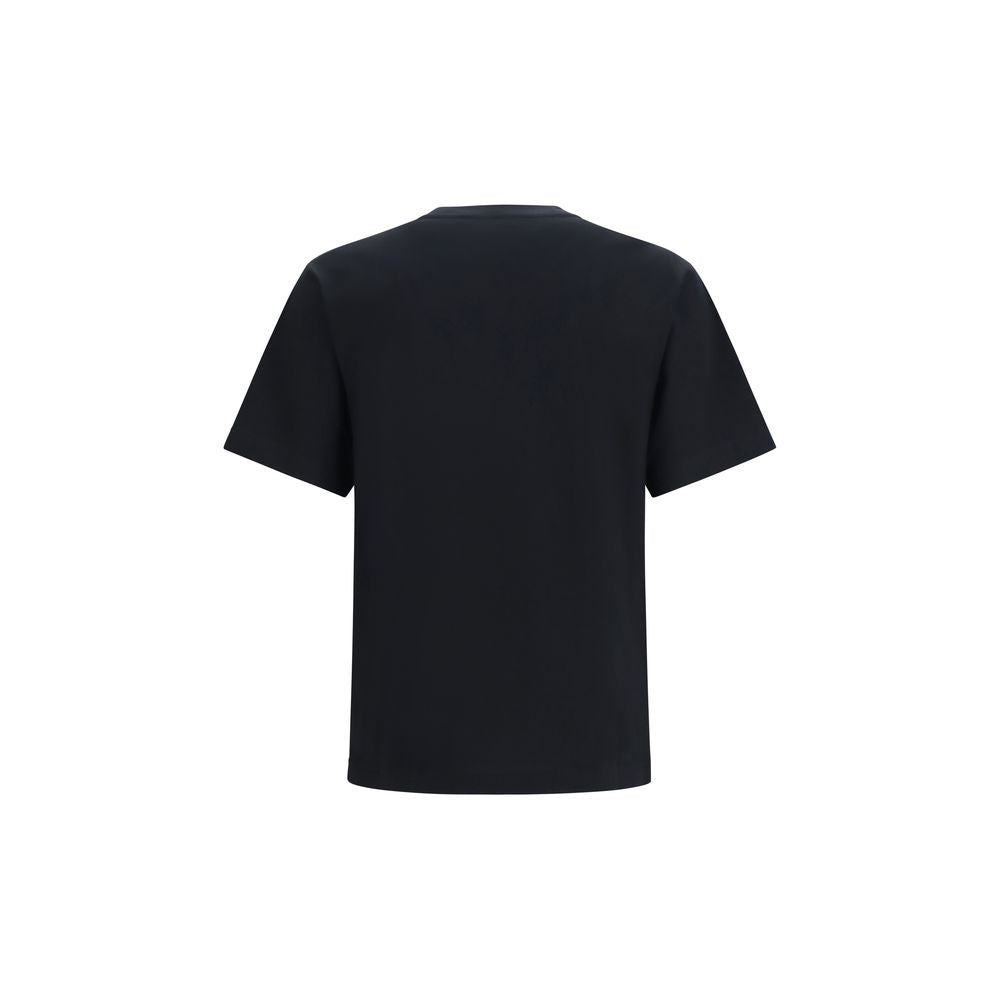 Camiseta de algodón negra de Burberry
