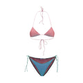 Bikini Oséree de Poliamida Multicolor
