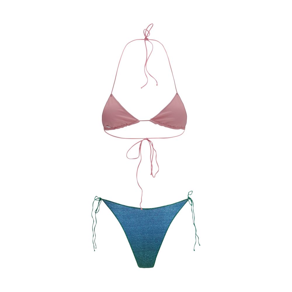 Bikini Oséree de Poliamida Multicolor
