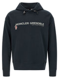 Sudadera Moncler Grenoble de algodón azul
