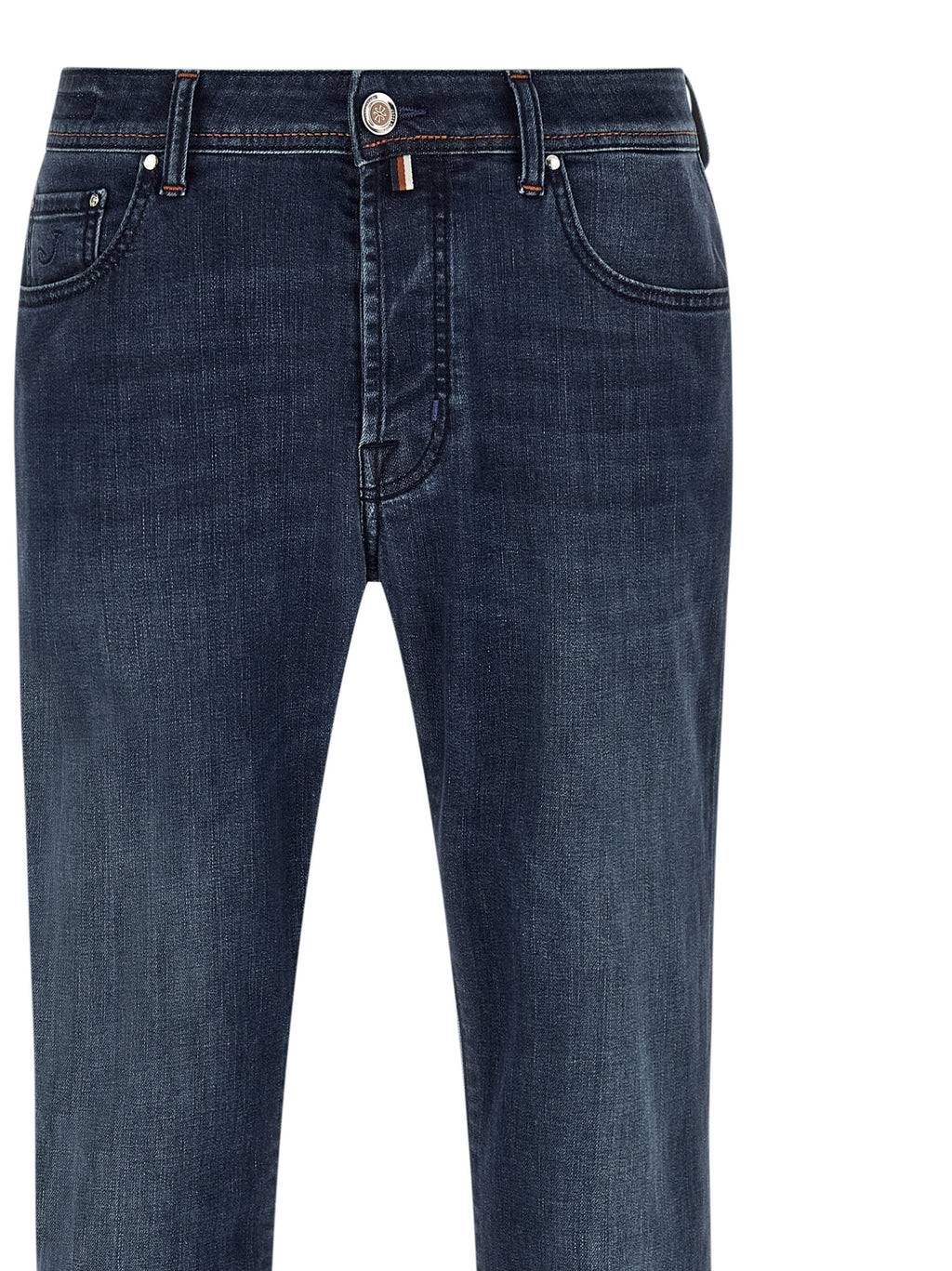 Jacob Cohen Jeans pitillo de algodón azul