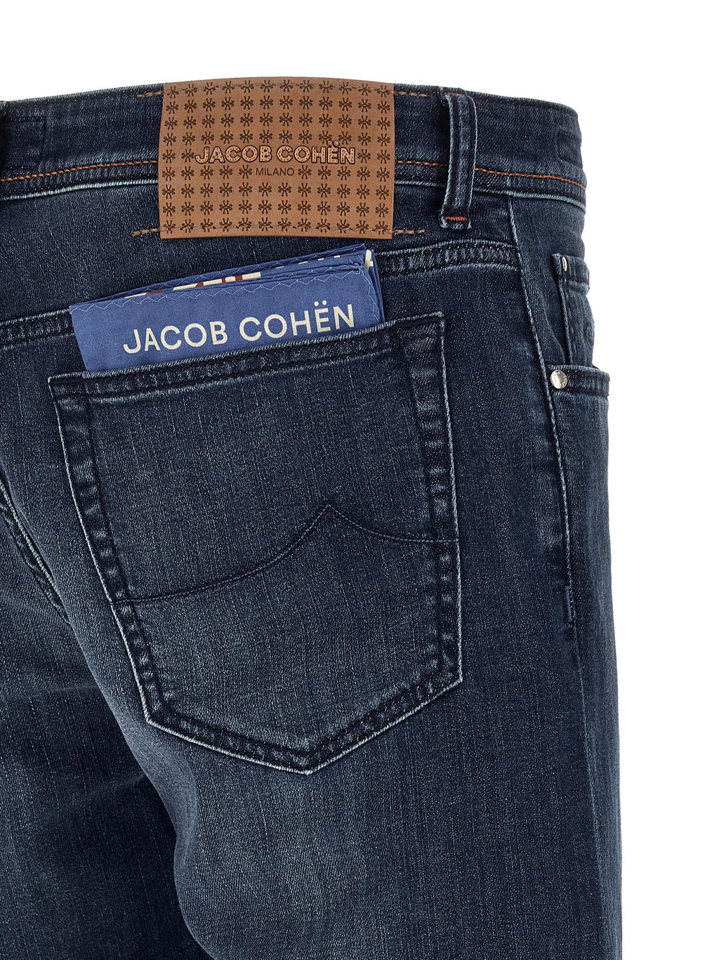 Jacob Cohen Jeans pitillo de algodón azul
