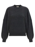Khaite Gray Cashmere Cardigan
