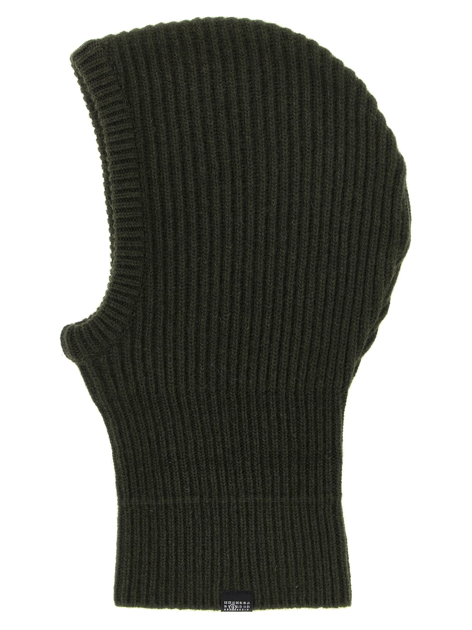 Gorro de lana bicolor MM6 Maison Margiela
