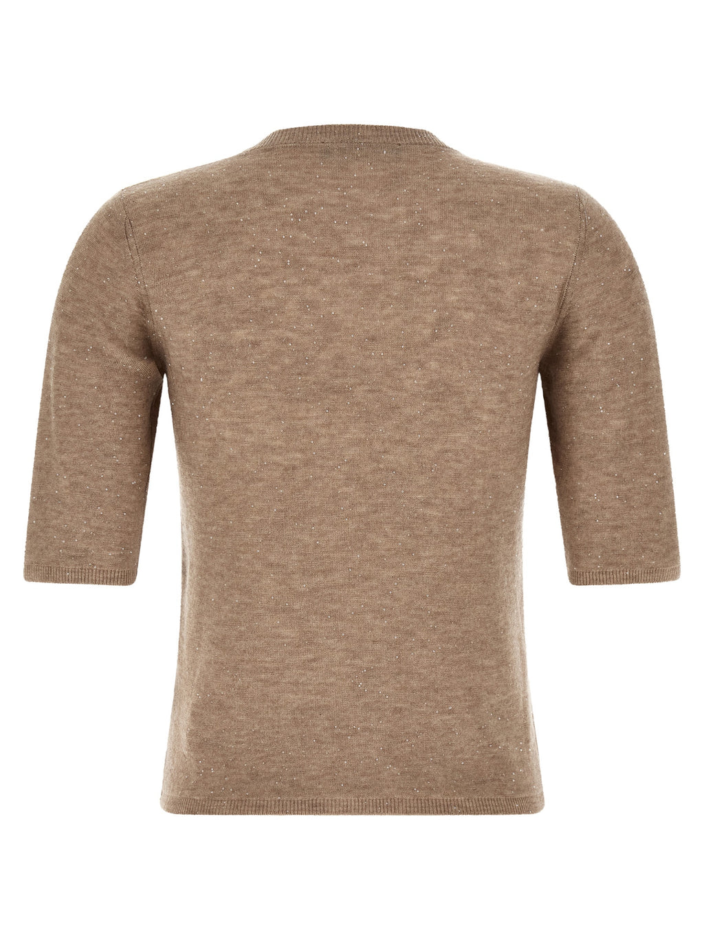 Fabiana Filippi Beige Wool T-Shirt