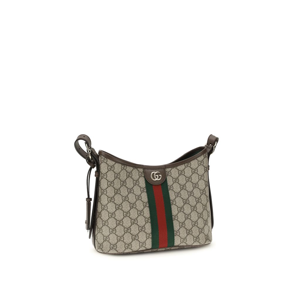 Bolso de tela beige Gucci