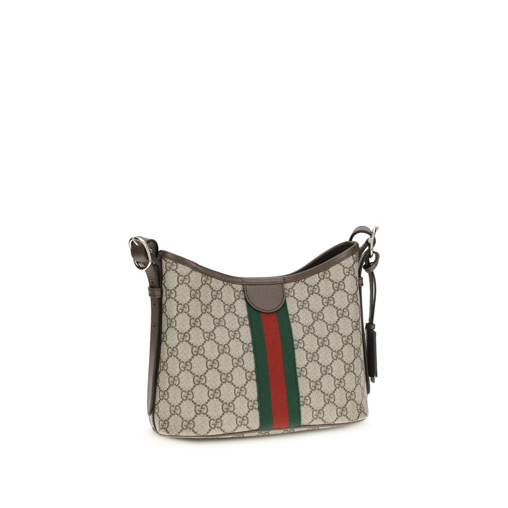 Bolso de tela beige Gucci