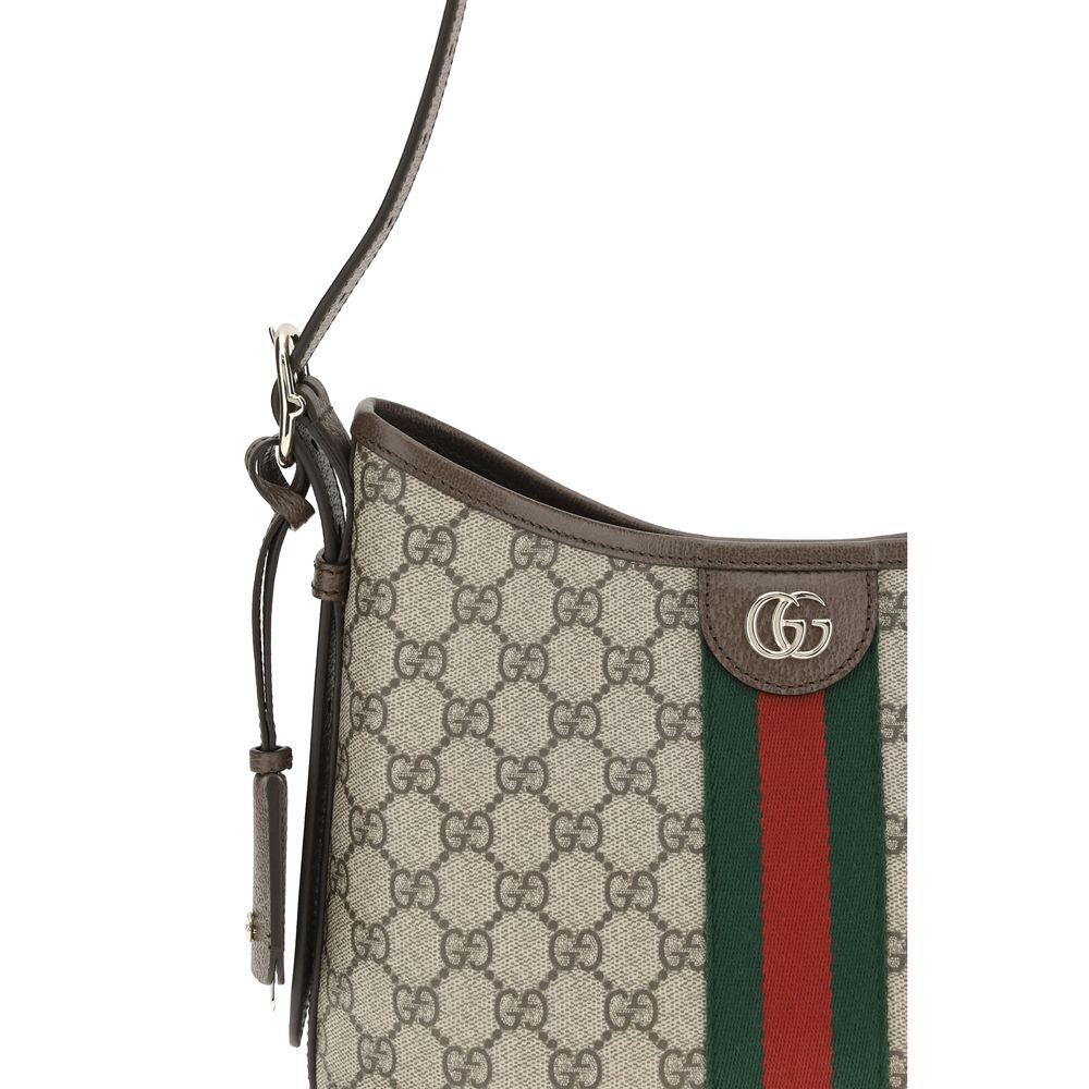 Bolso de tela beige Gucci