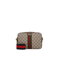 Bolso de hombro Gucci de algodón beige