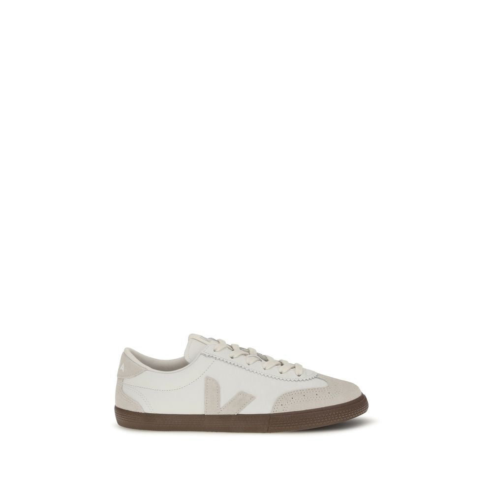 Zapatillas Veja de piel de becerro blanca Bos Taurus