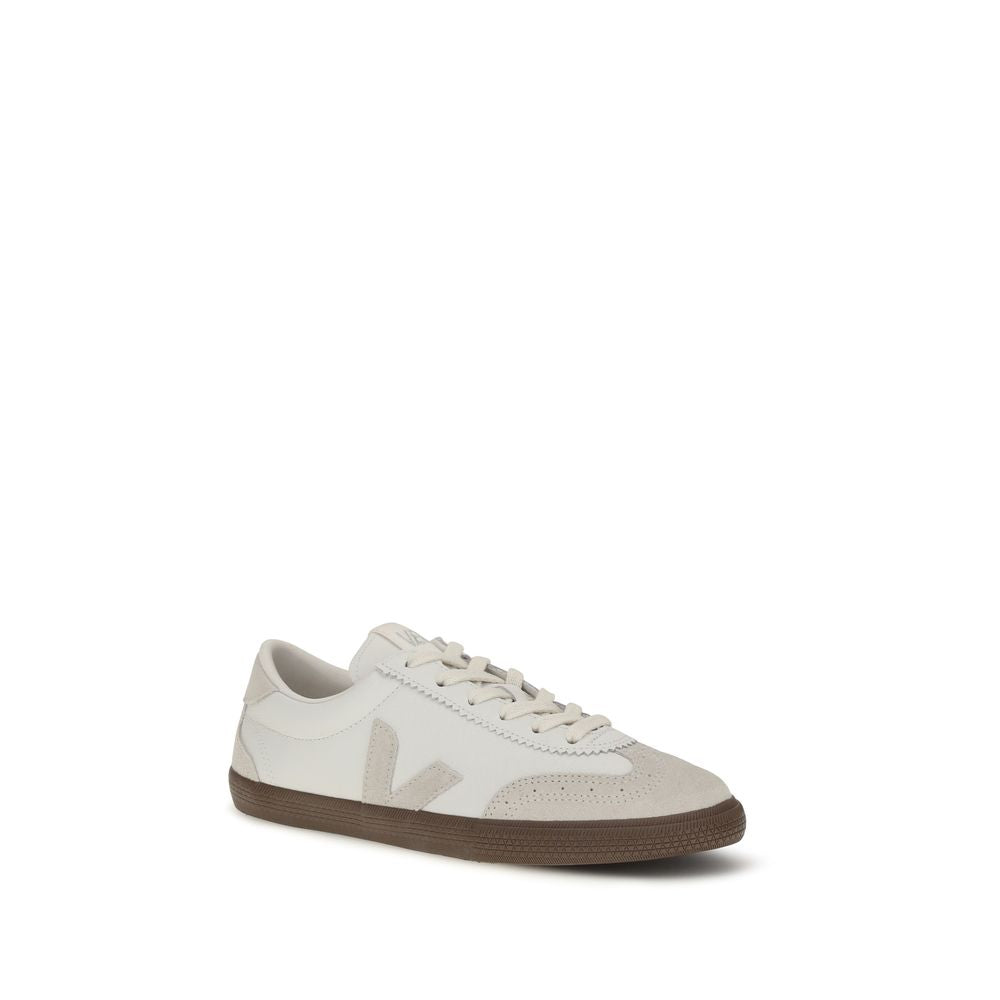 Zapatillas Veja de piel de becerro blanca Bos Taurus