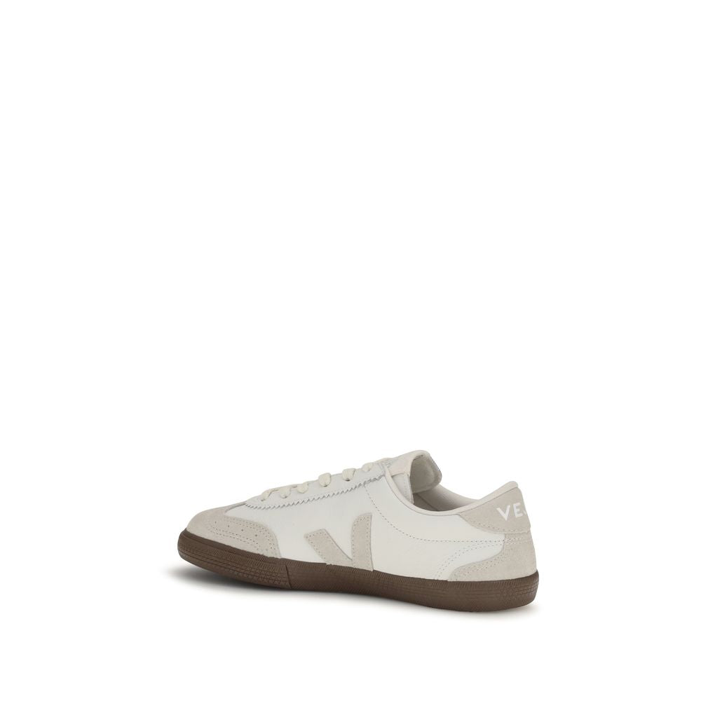 Zapatillas Veja de piel de becerro blanca Bos Taurus