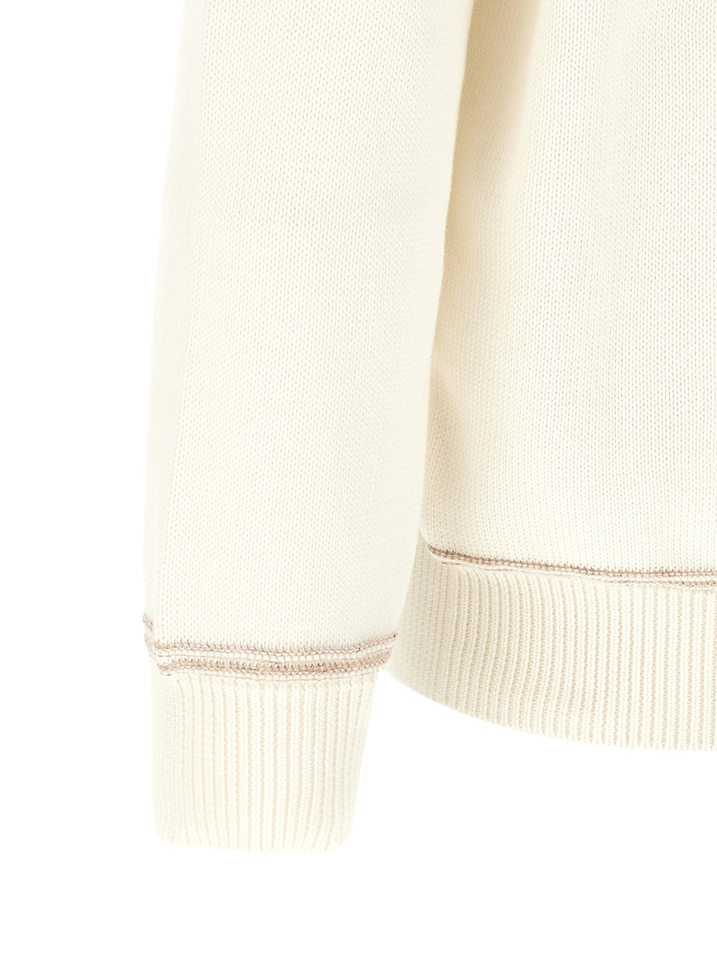 Cárdigan Brunello Cucinelli de algodón beige