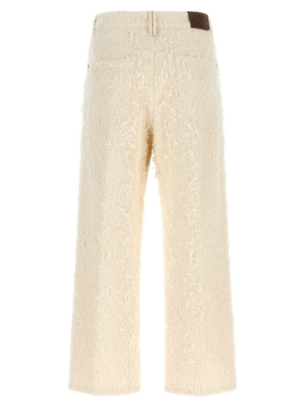 Brunello Cucinelli Pantalón Casual de Algodón Beige