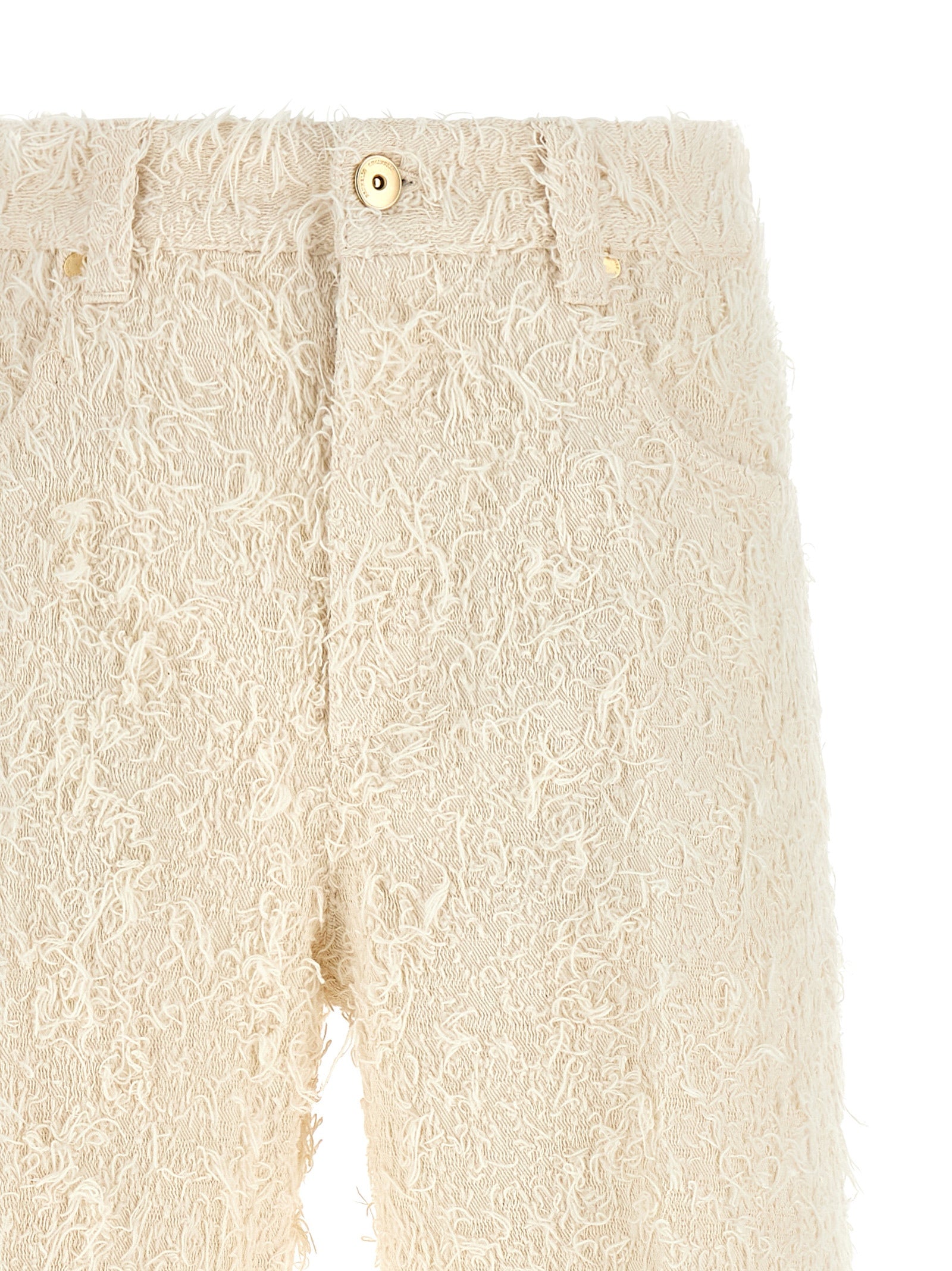 Brunello Cucinelli Pantalón Casual de Algodón Beige