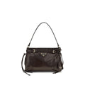 Bolso de Piel de Becerro Marrón Bos Taurus de Prada