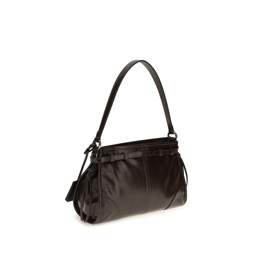 Bolso de Piel de Becerro Marrón Bos Taurus de Prada