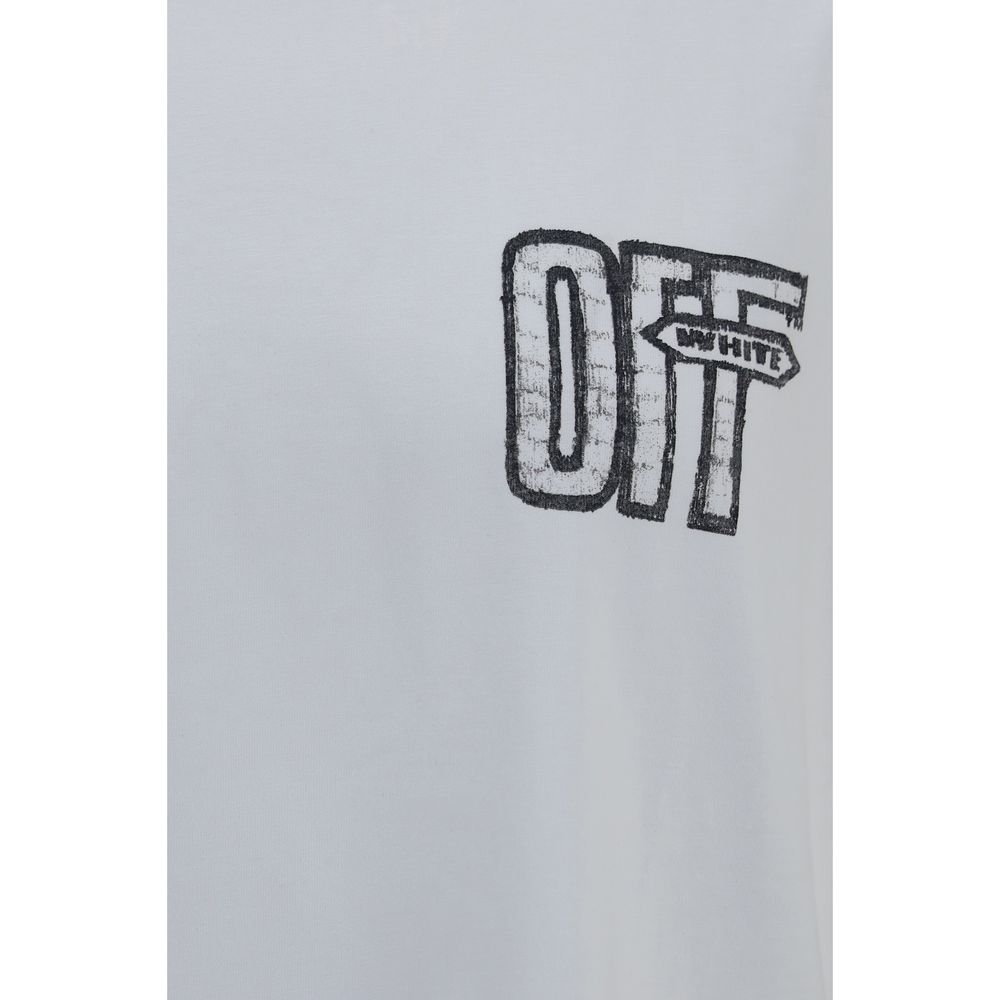 Ropa deportiva Off-White de algodón blanco