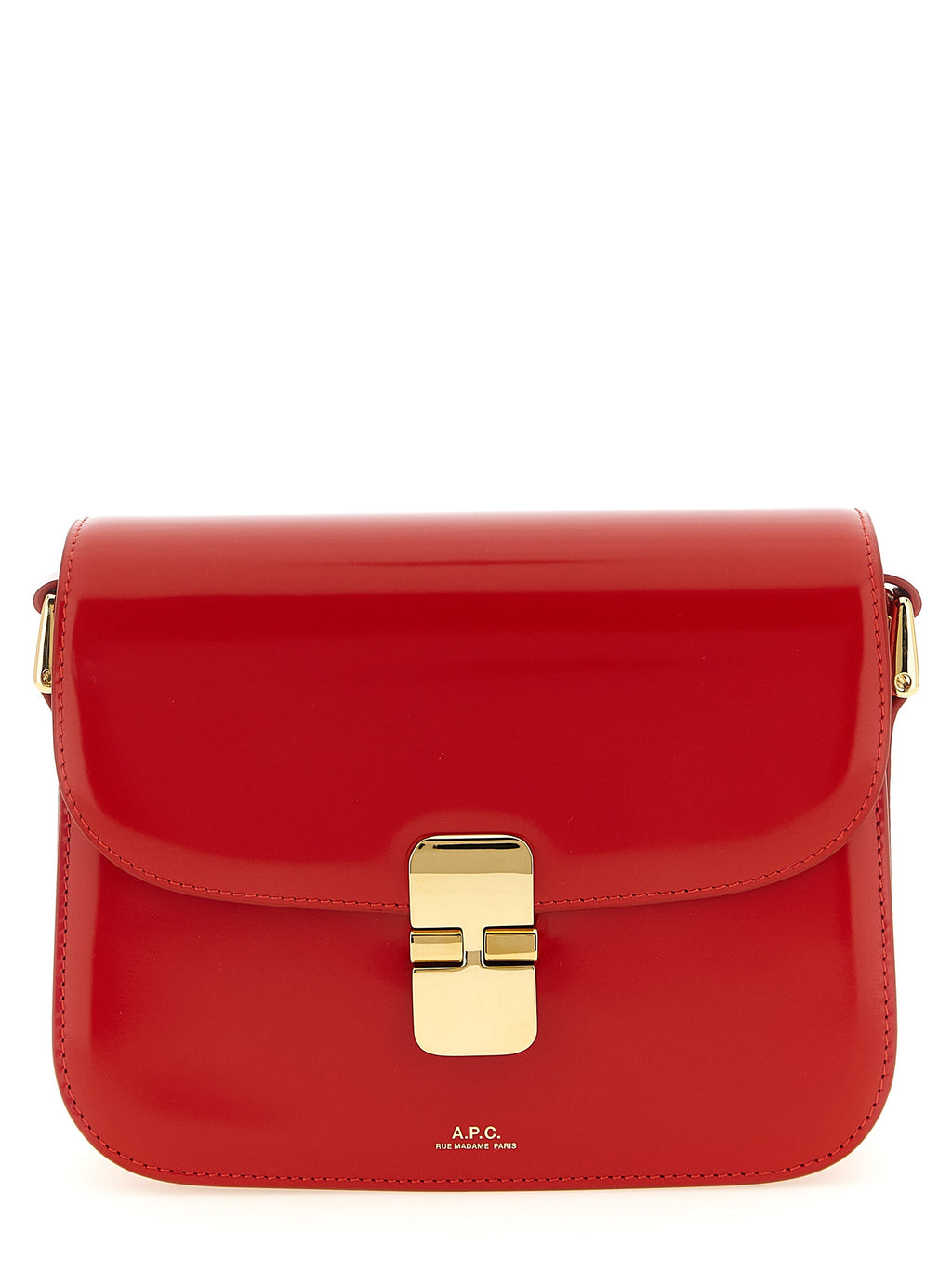 A.P.C. Multicolor Cowhide Crossbody Bag
