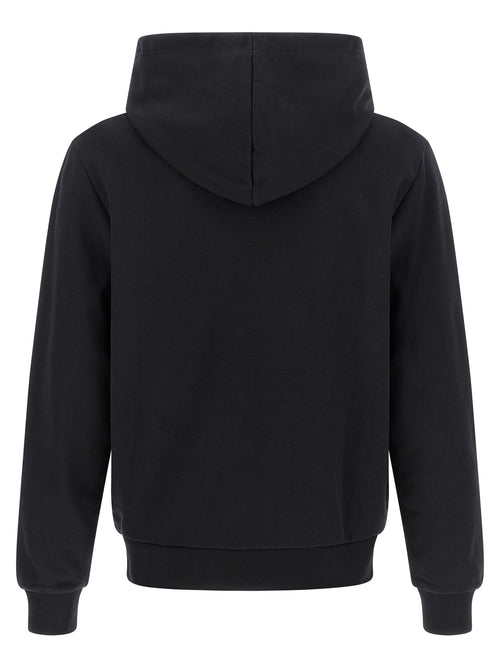 Sudadera con capucha A.P.C. de algodón negra