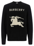 Cárdigan Burberry de lana negra