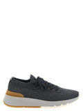 Zapatillas deportivas Brunello Cucinelli de algodón gris