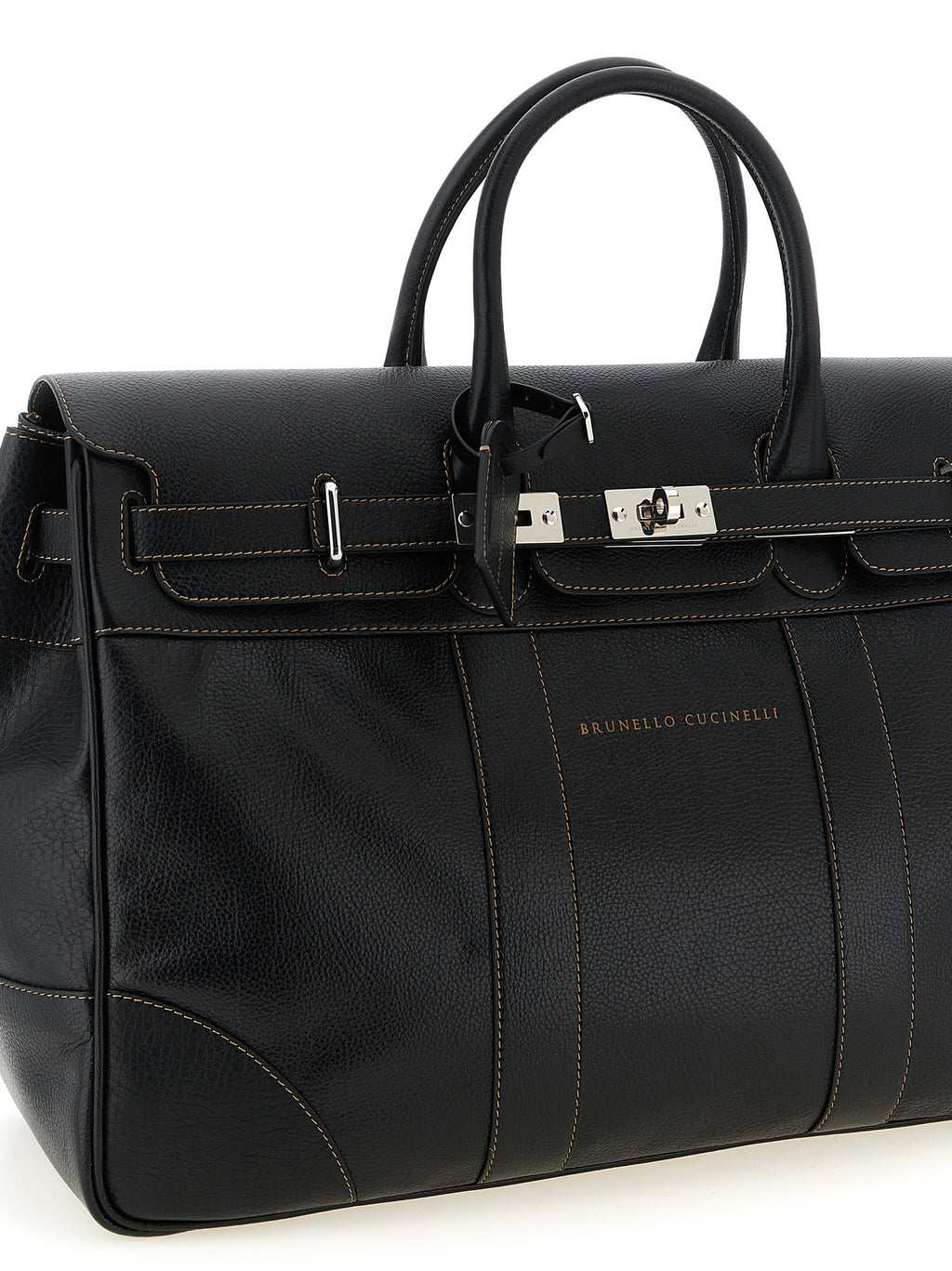 Brunello Cucinelli Black Calfskin Accessories