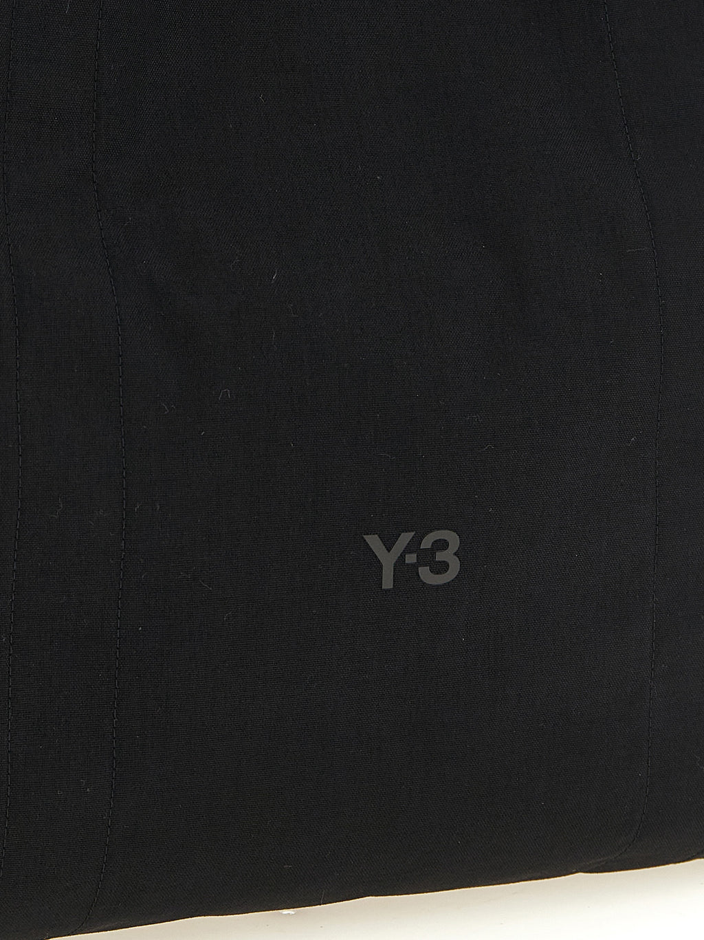 Y-3 Black Polyamide Tote Bag