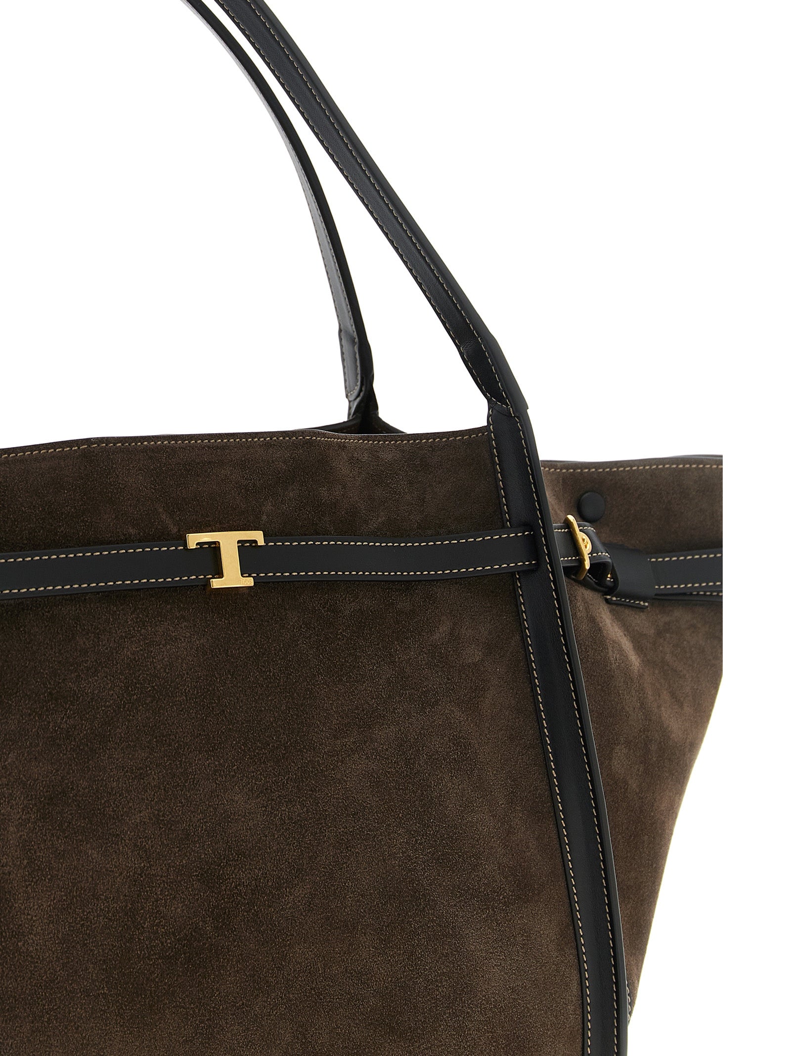 Bolso tote Tod's de piel de becerro marrón