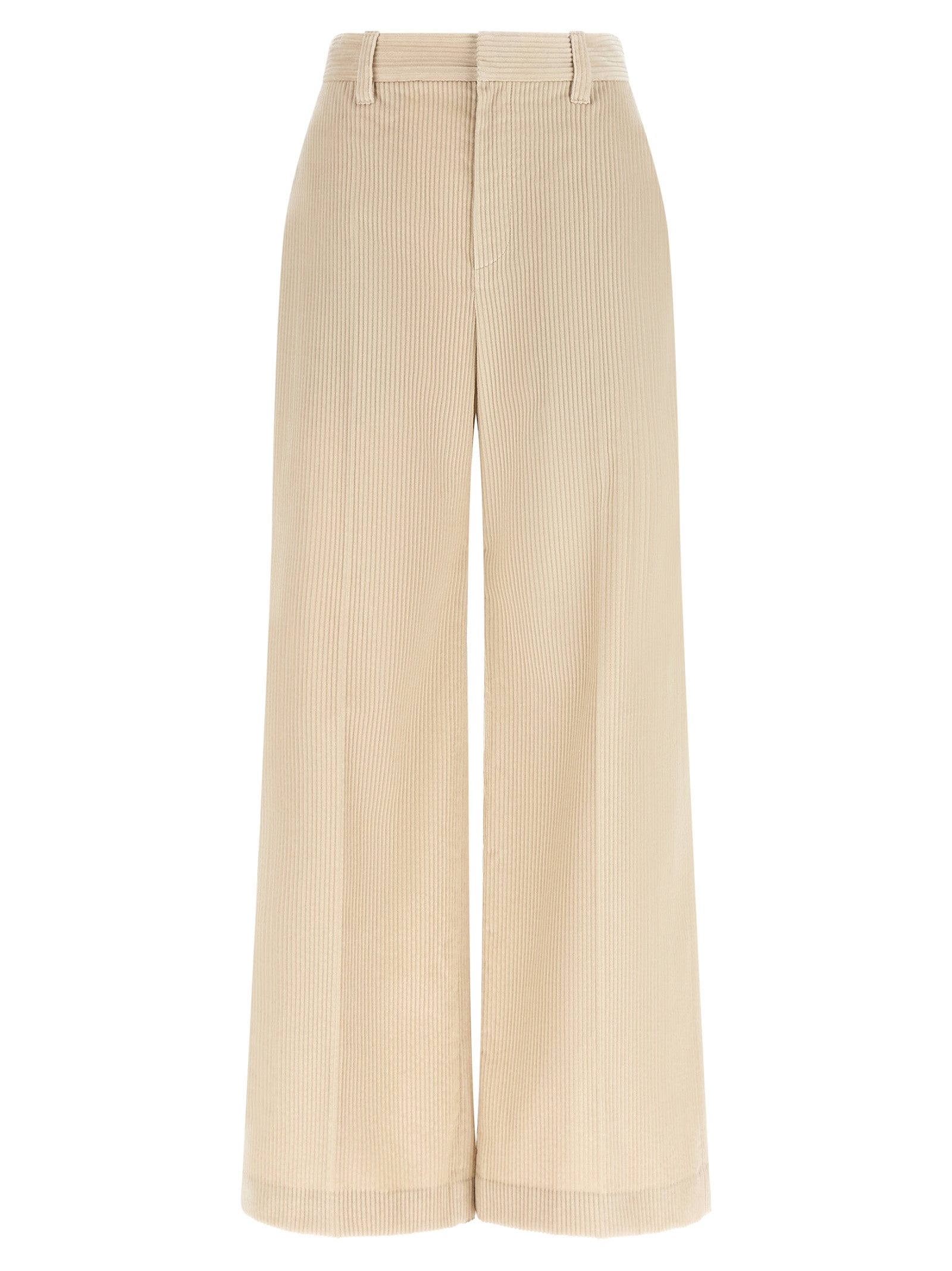 Brunello Cucinelli Pantalón Casual de Algodón Beige