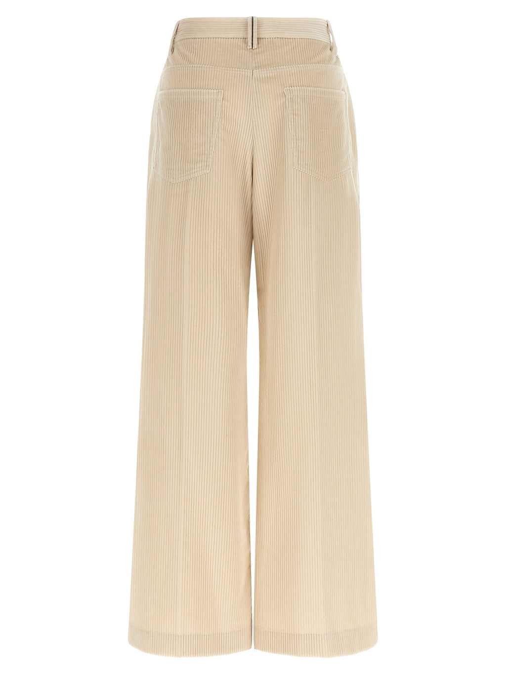 Brunello Cucinelli Pantalón Casual de Algodón Beige