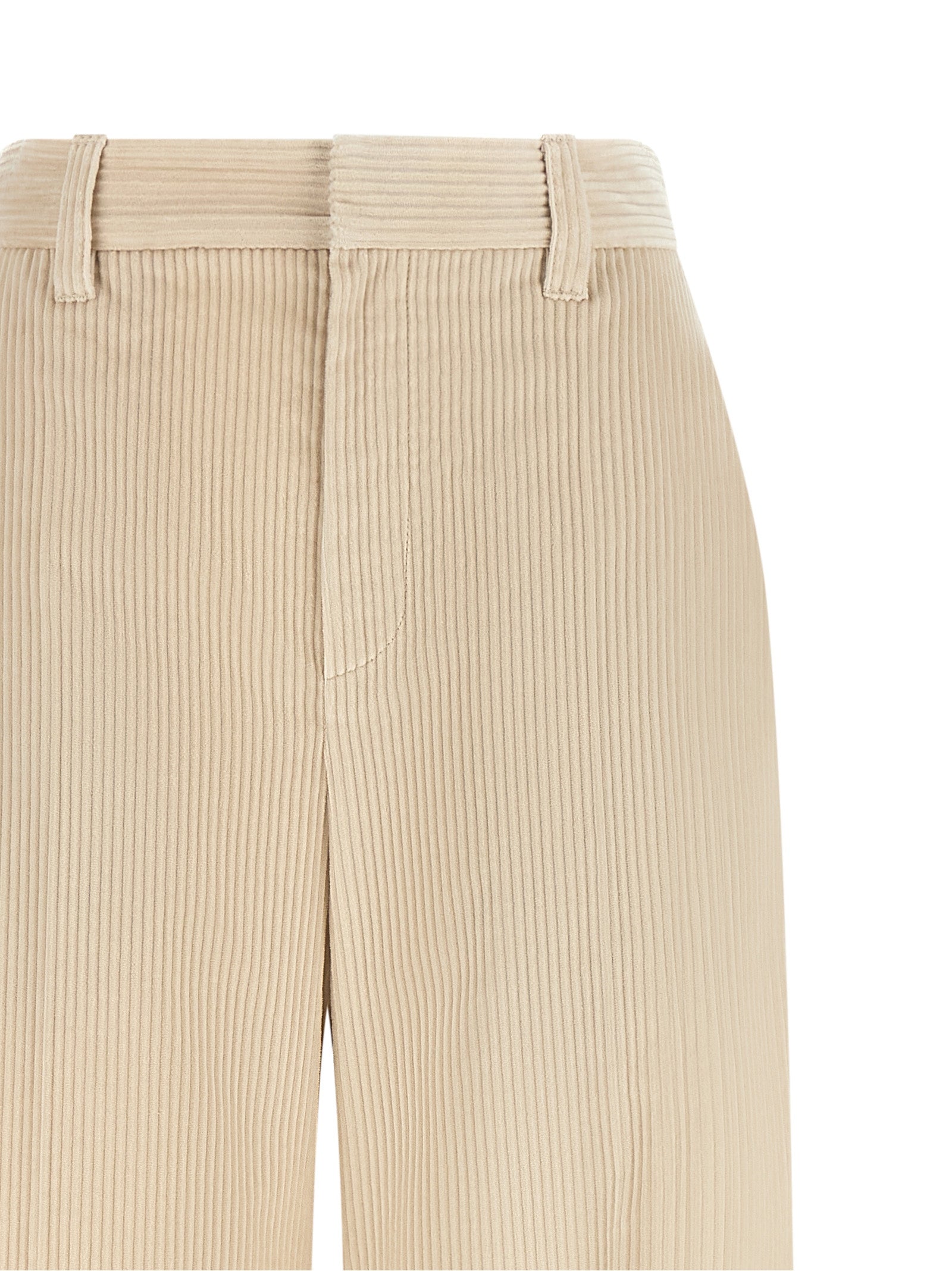 Brunello Cucinelli Pantalón Casual de Algodón Beige
