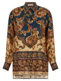 Zimmermann Multicolor Silk Blouse